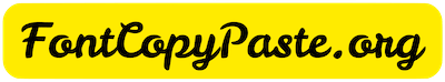 21 Font Style